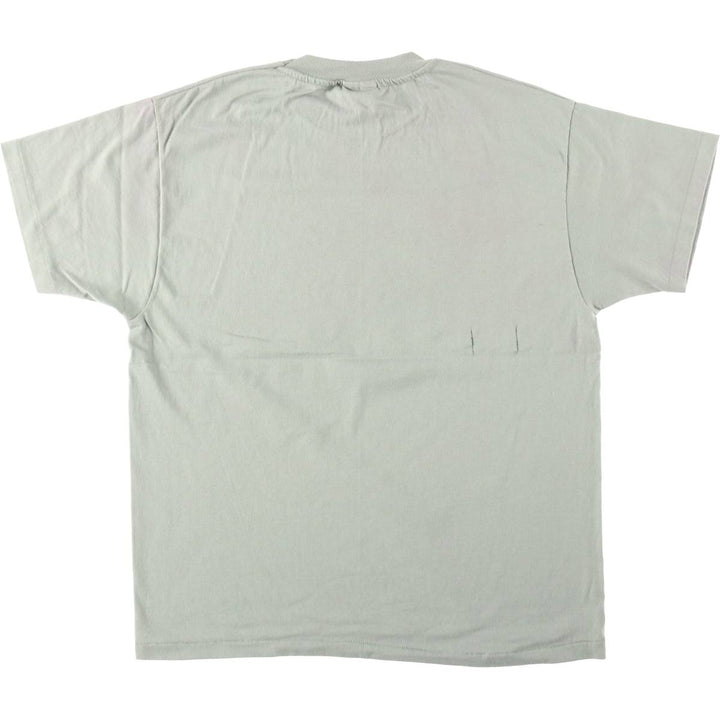 90'S Hanes HEAVYWEIGHT 50 cotton Khaki type sage green Vintage Second Hand