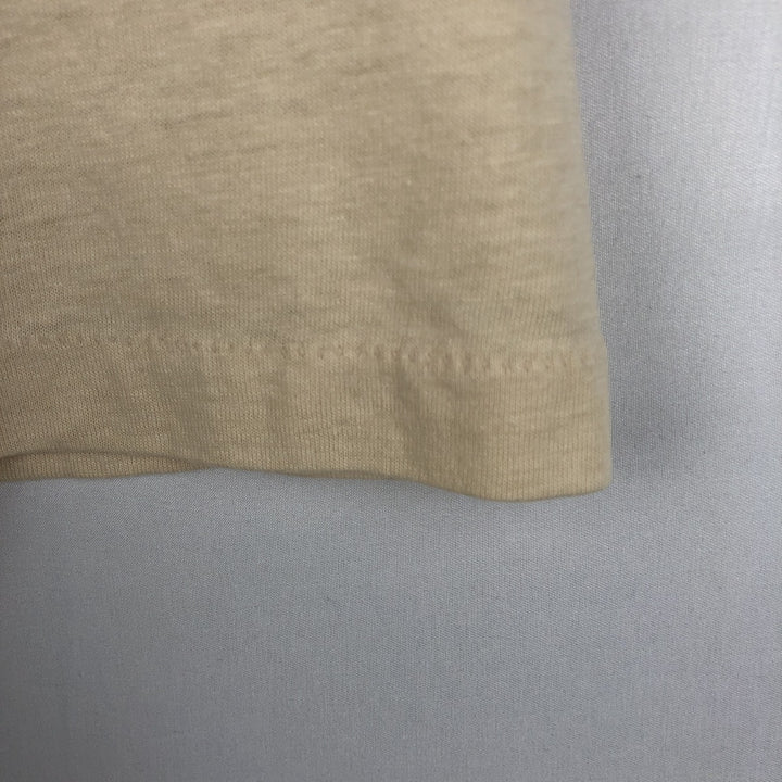 80'S Ched Motley character print T-shirt, made in USA, men's size XL equivalent, vintage. polyester Beige type Vintage Second Hand
