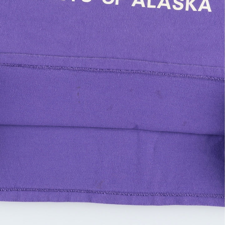 90'S ONEITA POWER-T Print T-Shirt, Men's XL equivalent. cotton purple type Vintage Second Hand
