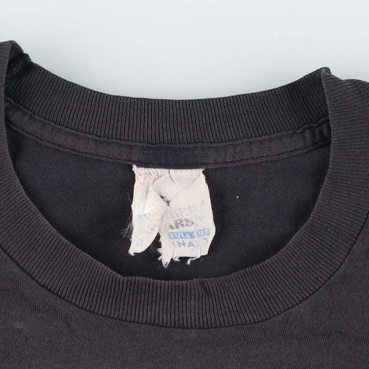 ~90'S Screen Stars parody print T-shirt, men's size L equivalent, vintage. unclear black type Vintage Second Hand