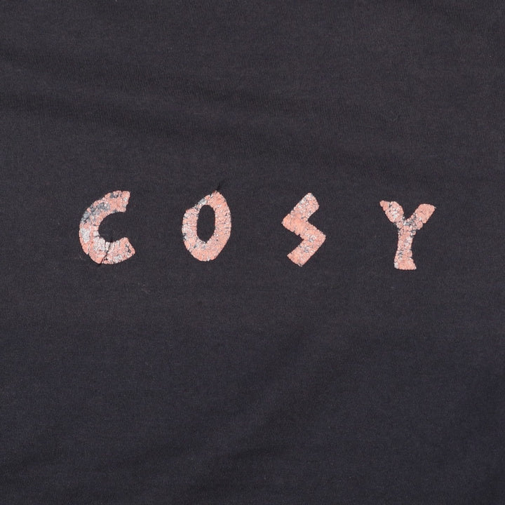~90'S Screen Stars parody print T-shirt, men's size L equivalent, vintage. unclear black type Vintage Second Hand