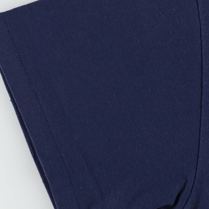 90'S Hanes HEAVYWEIGHT 50 cotton navy blue type Vintage Second Hand