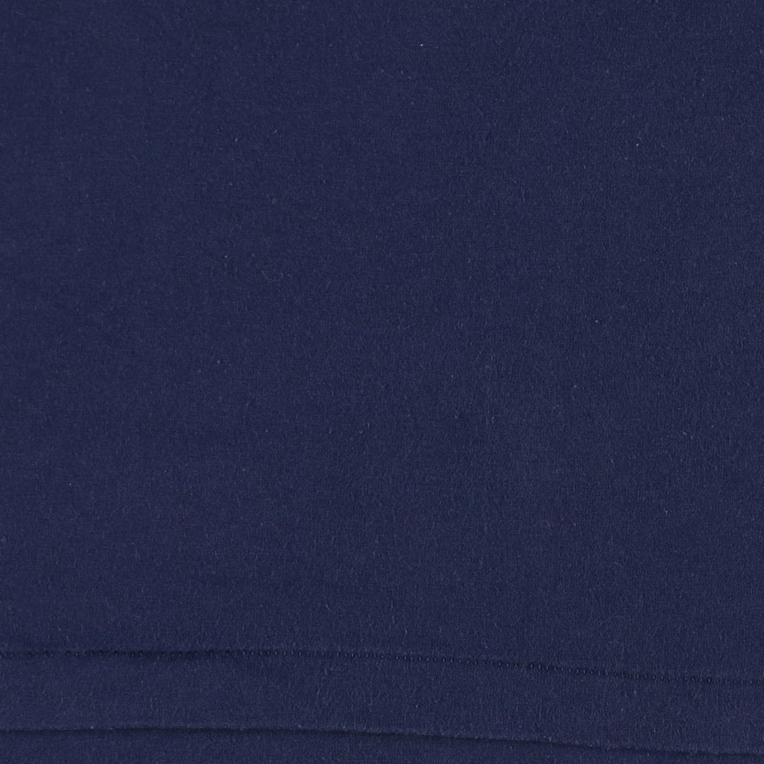 90'S Hanes HEAVYWEIGHT 50 cotton navy blue type Vintage Second Hand
