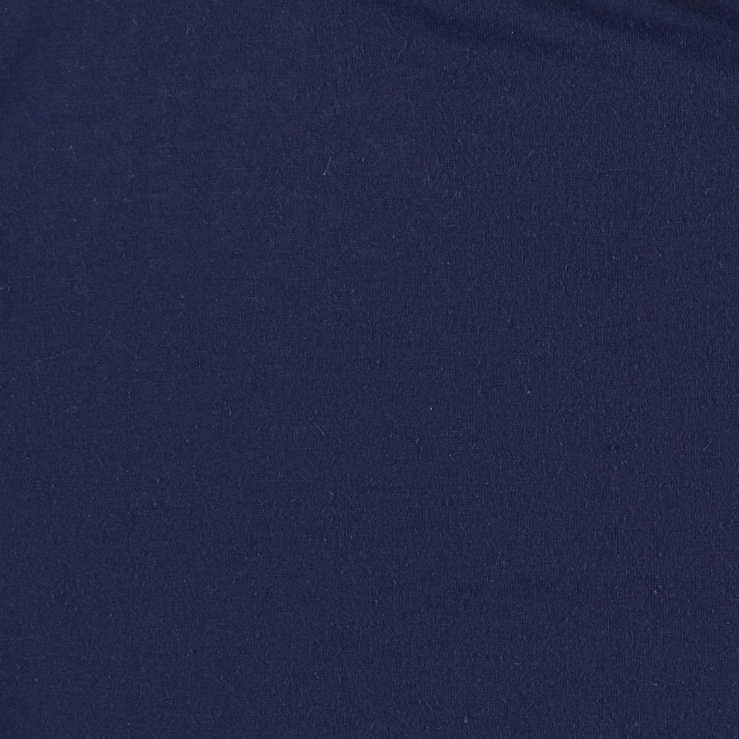 90'S Hanes HEAVYWEIGHT 50 cotton navy blue type Vintage Second Hand