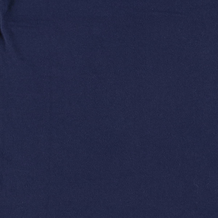 90'S Hanes HEAVYWEIGHT 50 cotton navy blue type Vintage Second Hand