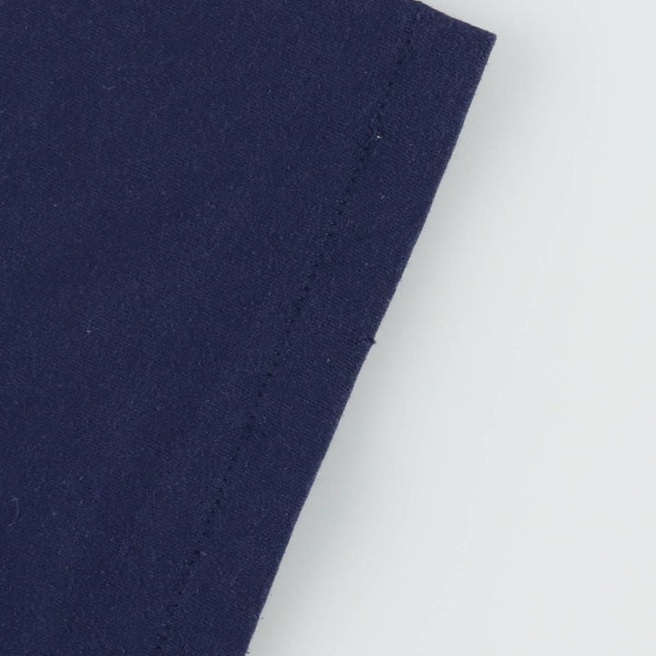 90'S Hanes HEAVYWEIGHT 50 cotton navy blue type Vintage Second Hand