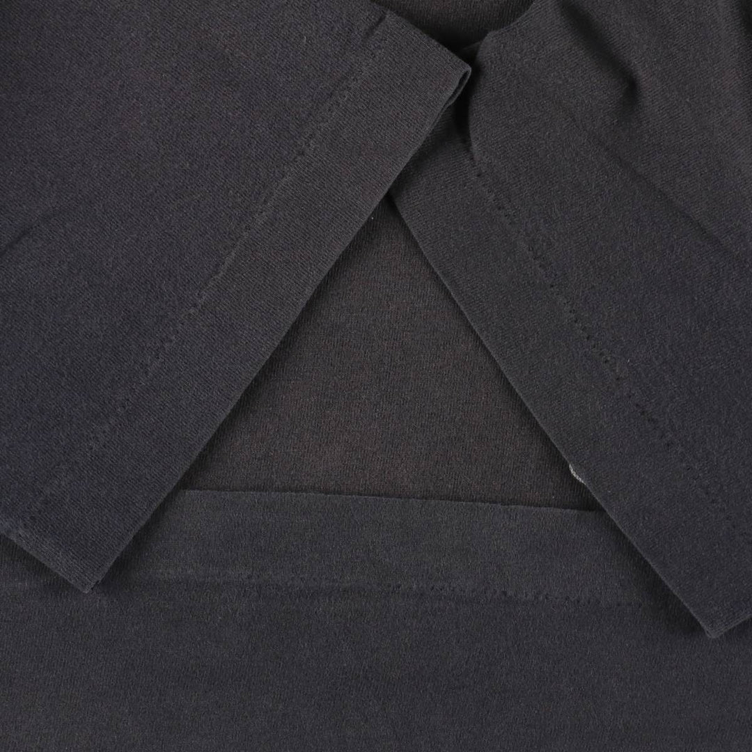 90'S Fruit of the Loom Short-Sleeve Logo T-Shirt, Made in USA, Men's Size S (Equivalent), Vintage cotton black type Vintage Second Hand