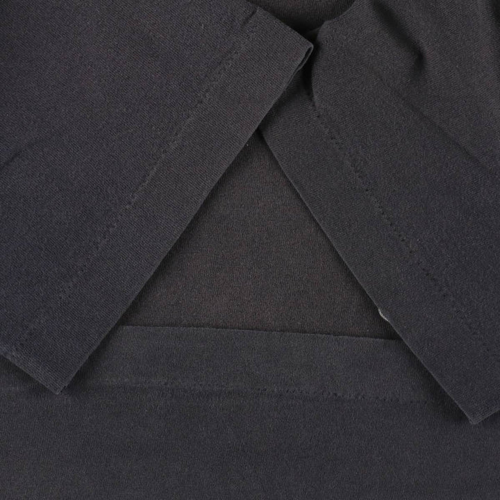 90'S Fruit of the Loom Short-Sleeve Logo T-Shirt, Made in USA, Men's Size S (Equivalent), Vintage cotton black type Vintage Second Hand