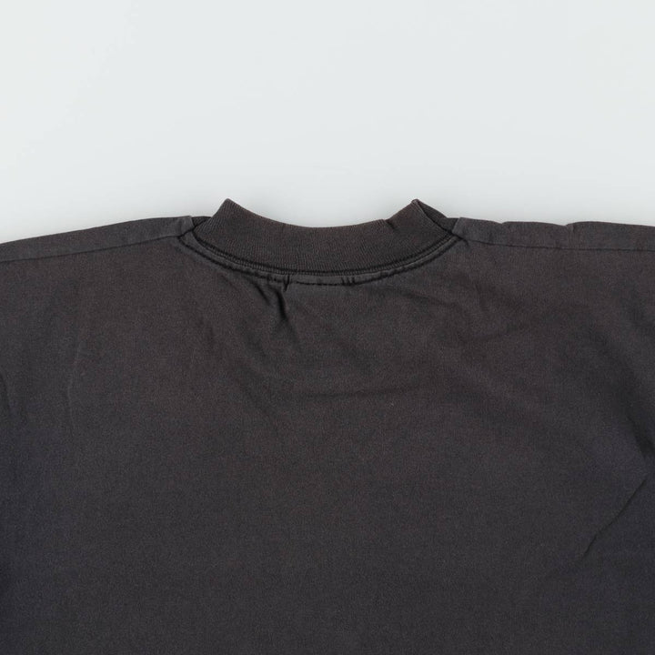 90'S Fruit of the Loom Short-Sleeve Logo T-Shirt, Made in USA, Men's Size S (Equivalent), Vintage cotton black type Vintage Second Hand