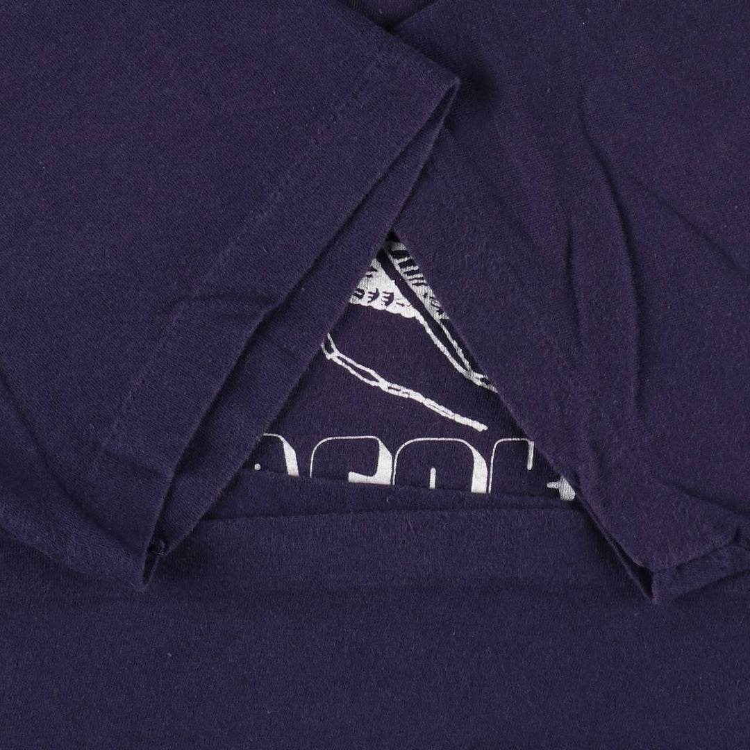 ~90'S Mosquito Pattern Print T-Shirt, Men's Size L (Equivalent), Vintage unclear purple type Vintage Second Hand