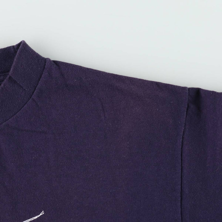 ~90'S Mosquito Pattern Print T-Shirt, Men's Size L (Equivalent), Vintage unclear purple type Vintage Second Hand