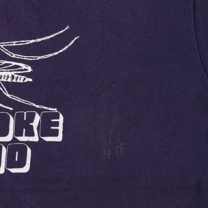 ~90'S Mosquito Pattern Print T-Shirt, Men's Size L (Equivalent), Vintage unclear purple type Vintage Second Hand