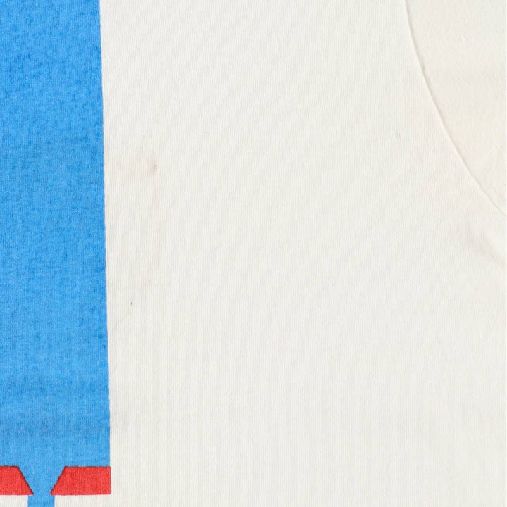 90'S Fruit of the Loom printed T-shirt, made in the USA, men's XL size, vintage cotton white type Vintage Second Hand