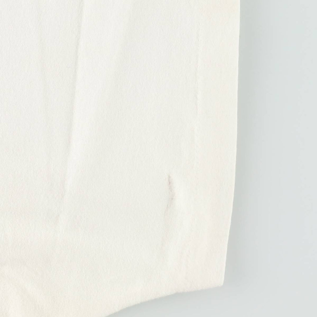 90'S Fruit of the Loom printed T-shirt, made in the USA, men's XL size, vintage cotton white type Vintage Second Hand