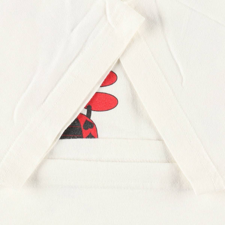90'S DOZE CLOTHES Printed T-Shirt, Men's XL (approx.), Vintage cotton white type Vintage Second Hand
