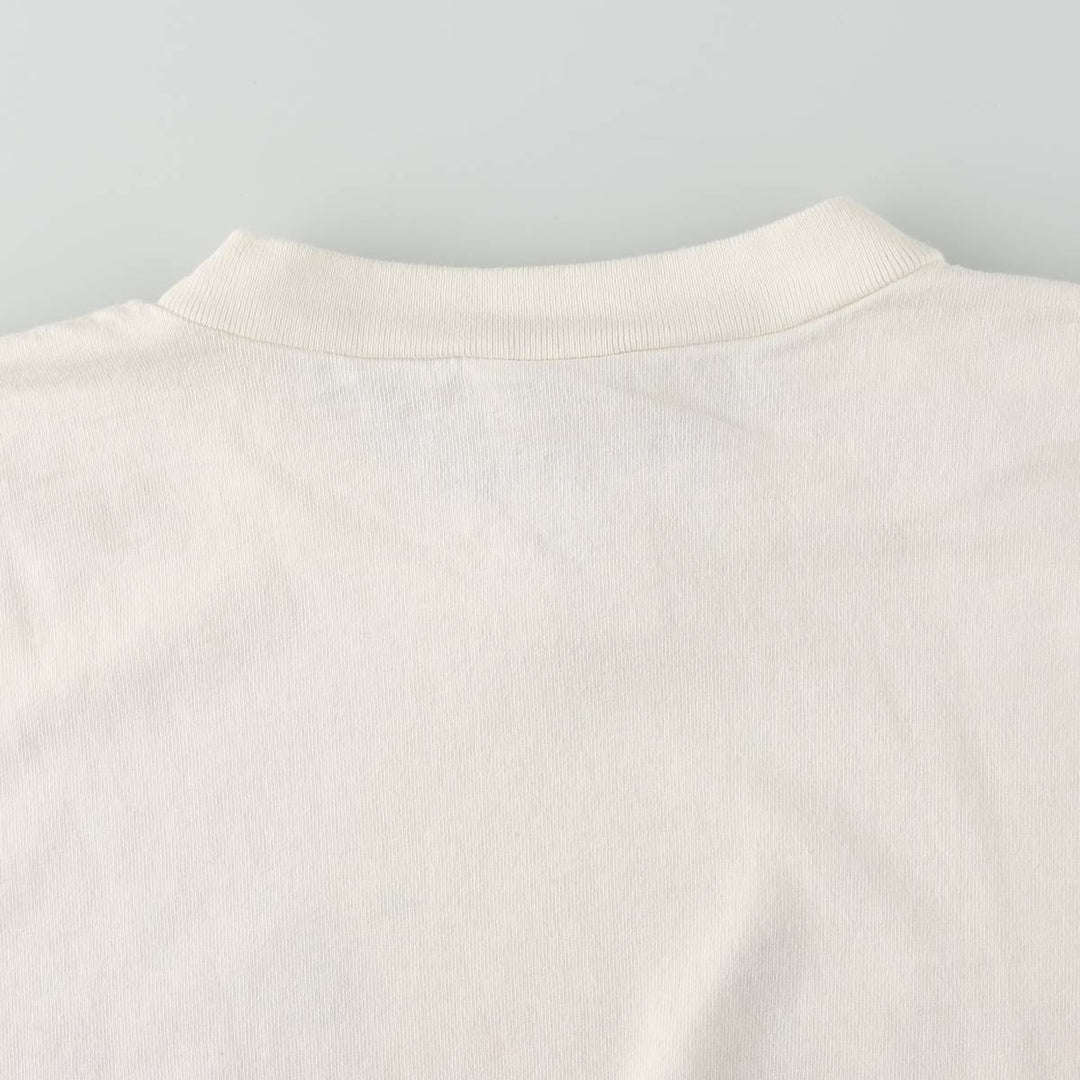 90'S DOZE CLOTHES Printed T-Shirt, Men's XL (approx.), Vintage cotton white type Vintage Second Hand