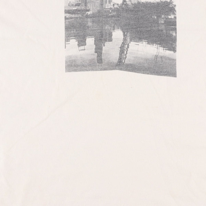 90'S Murina Photo T-Shirt, Made in USA, Men's XL equivalent, Vintage cotton Beige type Vintage Second Hand