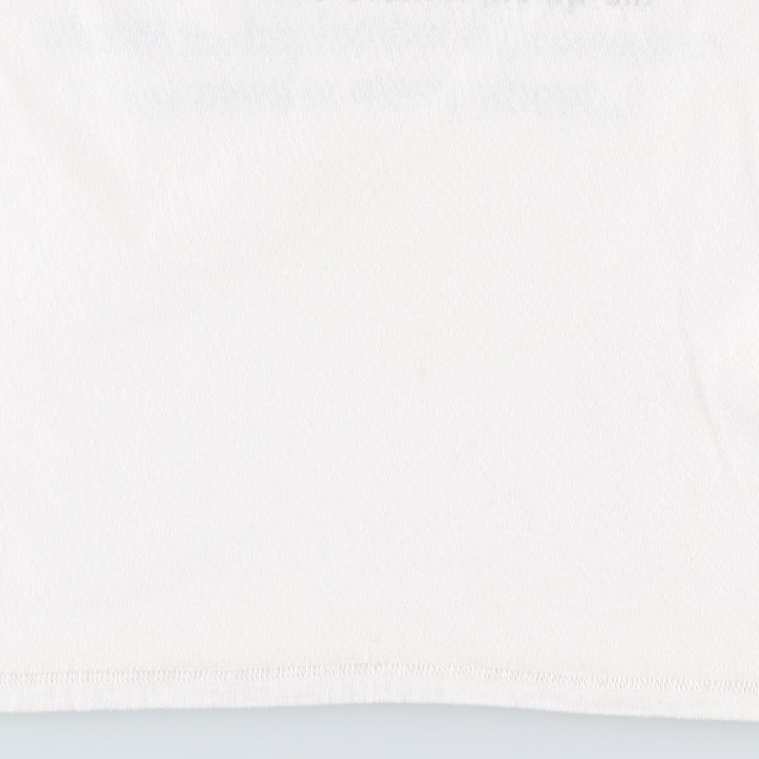 2000'S Hanes Bull Running Festival Photo T-Shirt, Men's XL (approx.) cotton white type Vintage Second Hand