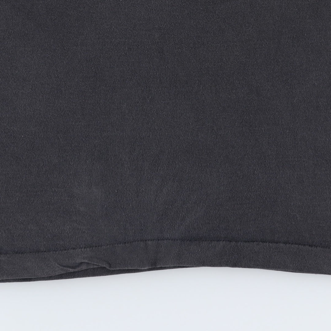 90'S Fruit of the Loom printed T-shirt, made in the USA, men's XL size, vintage cotton black type Vintage Second Hand