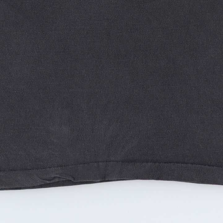 90'S Fruit of the Loom printed T-shirt, made in the USA, men's XL size, vintage cotton black type Vintage Second Hand