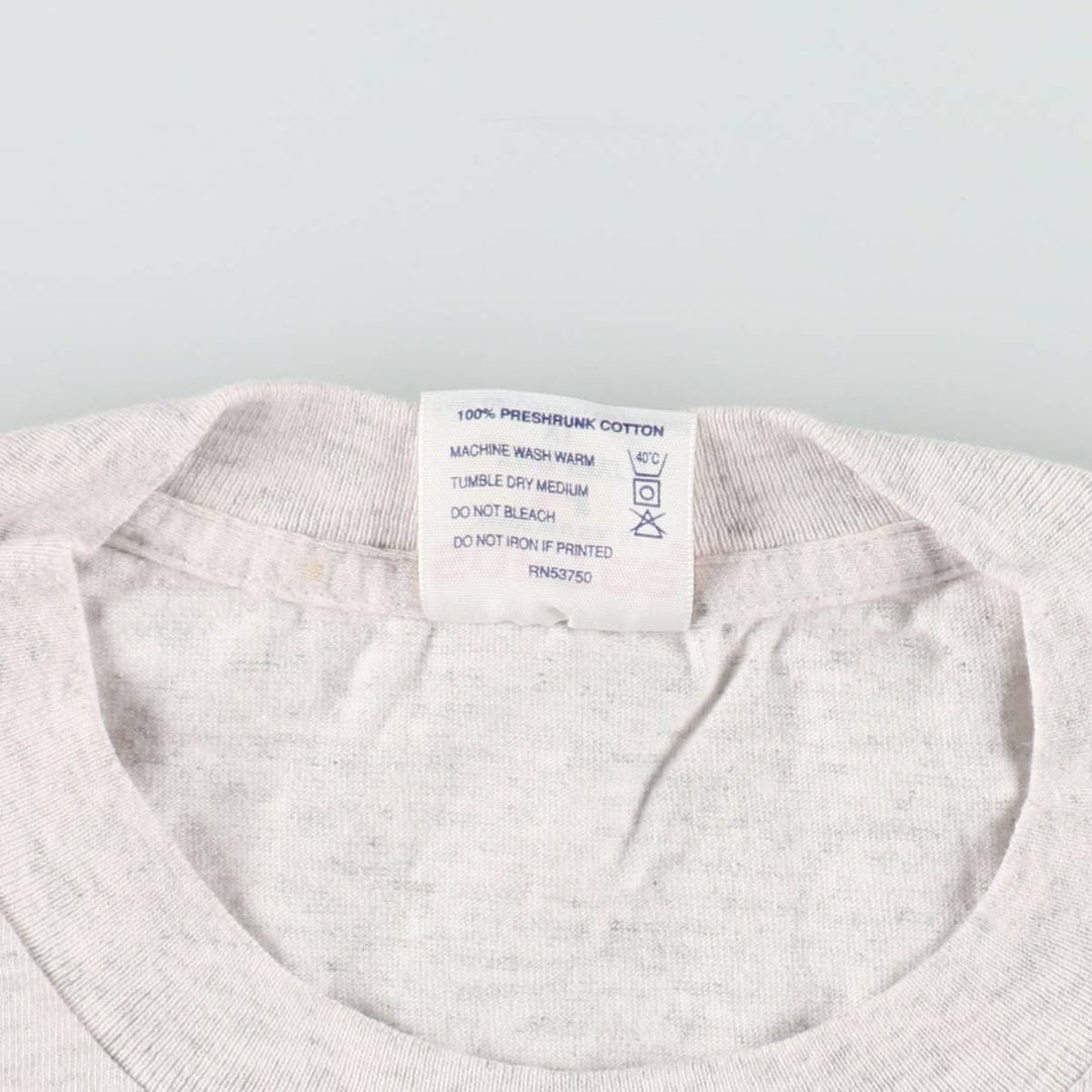 90'S TEE JAYS 48 Positions Erotic T-Shirt Print T-Shirt Made in USA Men's XL Equivalent Vintage cotton gray type Vintage Second Hand