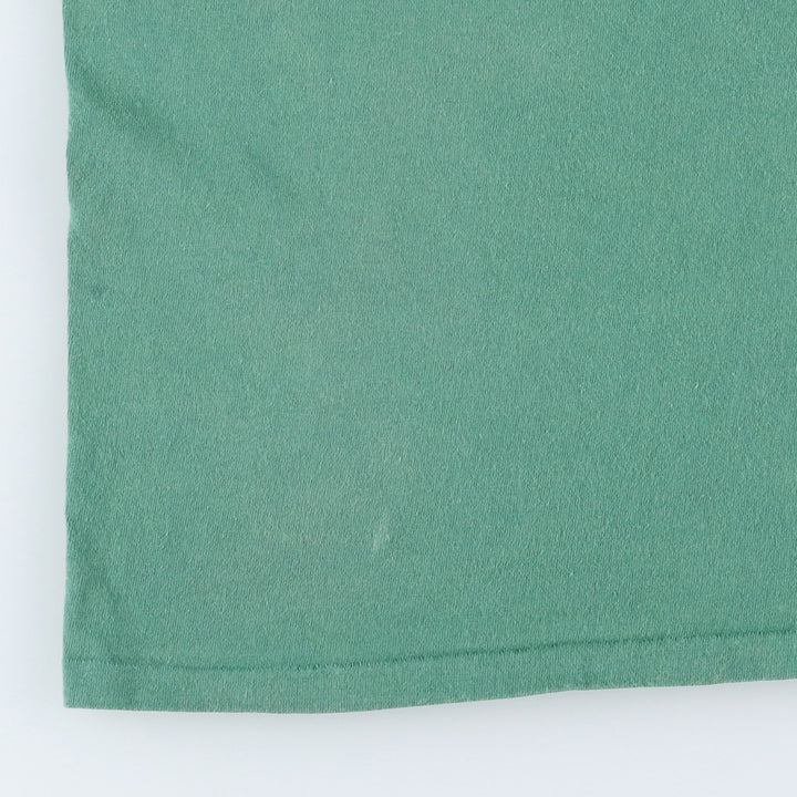 90'S ONEITA Bird Droppings Print T-Shirt, Made in USA, Men's XL equivalent, Vintage cotton green type Vintage Second Hand