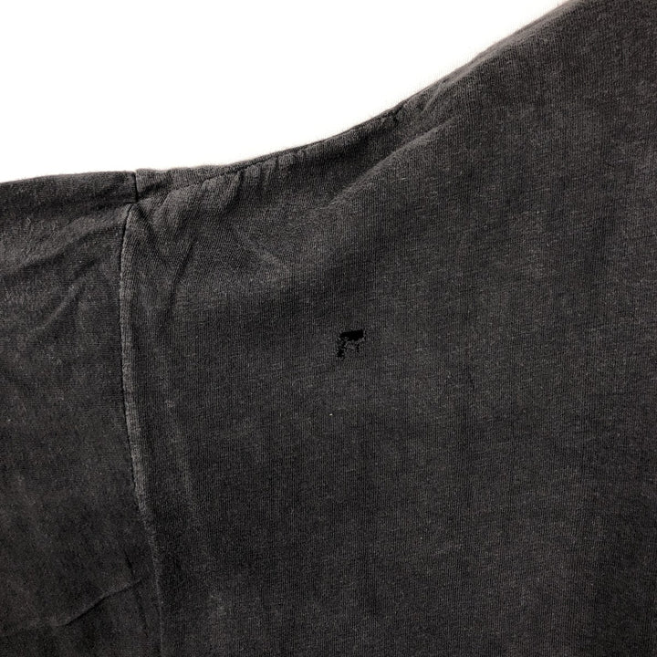 Printed T-shirt, Men's Size M (approx.), Vintage unclear black type Vintage Second Hand