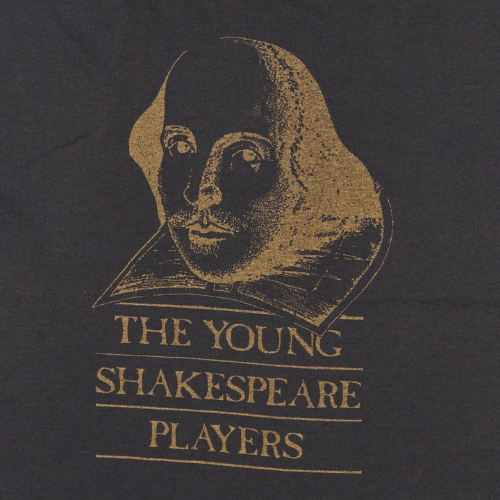 90'S Screen Stars Best Great Figures T-Shirt, Made in USA, Men's Size L (approx.), Vintage cotton black type Vintage Second Hand