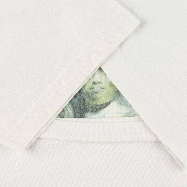 90'S Fruit of the Loom Best Art T-Shirt, Made in USA, Men's Size L (approx.), Vintage cotton white type Vintage Second Hand