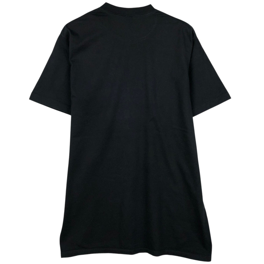 80s-90'S Swingster Advertising T-Shirt, Made in USA, Men's Size L (Equivalent), Vintage cotton black type Vintage Second Hand