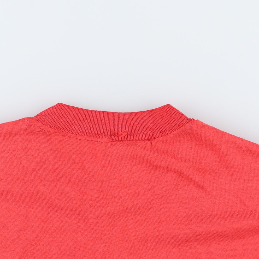 90'S FRESNO CABLE Print T-Shirt, Men's Size S (Equivalent), Vintage unclear red type Vintage Second Hand