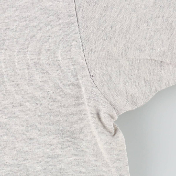 90'S Hanes HEAVYWEIGHT 50 cotton gray type Vintage Second Hand