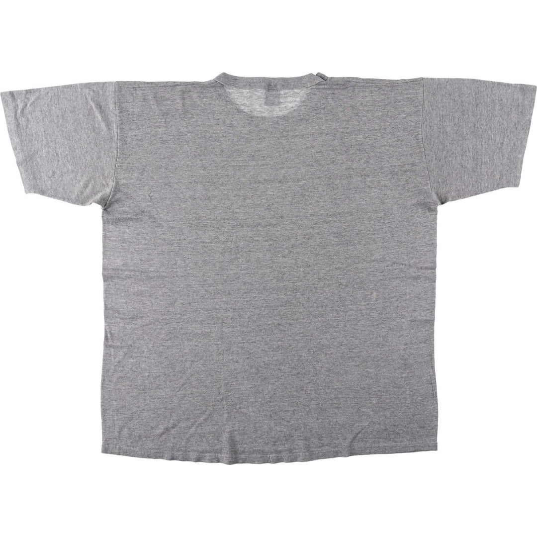 Vintage 90'S Russell print T-shirt, Made in USA, Men's XL polyester gray type Vintage Second Hand