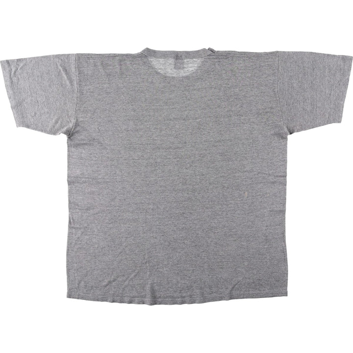 Vintage 90'S Russell print T-shirt, Made in USA, Men's XL polyester gray type Vintage Second Hand