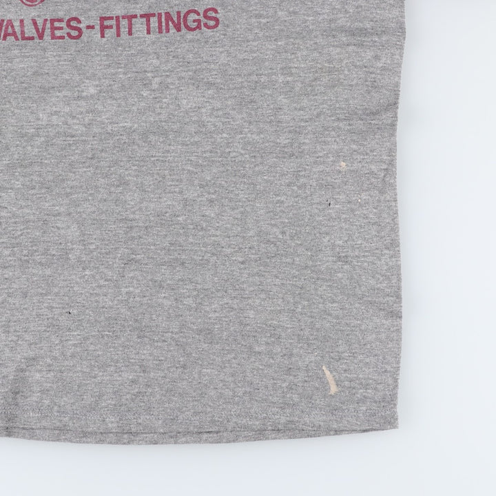 Vintage 90'S Russell print T-shirt, Made in USA, Men's XL polyester gray type Vintage Second Hand