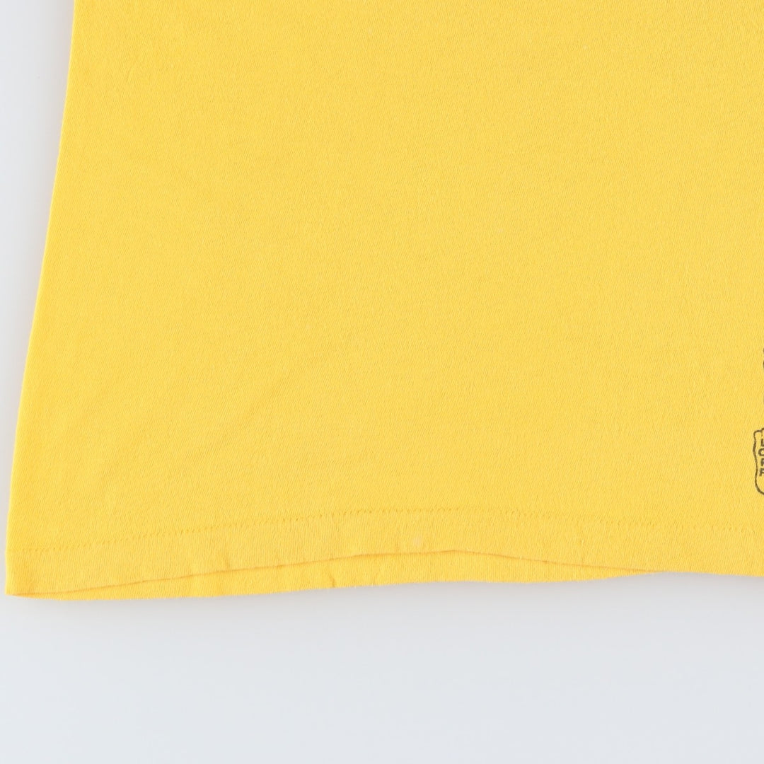 80s-90'S BELTON Christensen Diamond Products Advertising T-Shirt, Made in USA, Men's Size M (Equivalent), Vintage cotton yellow type Vintage Second Hand
