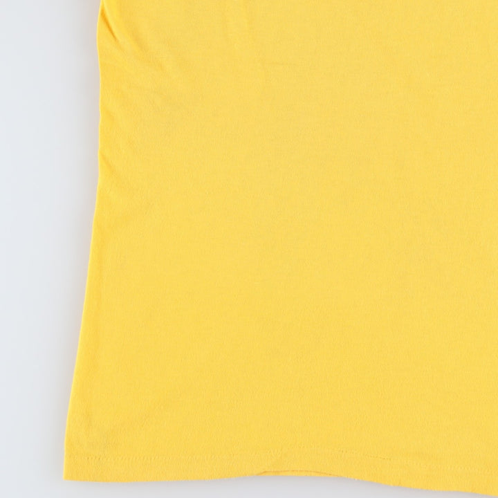 80s-90'S BELTON Christensen Diamond Products Advertising T-Shirt, Made in USA, Men's Size M (Equivalent), Vintage cotton yellow type Vintage Second Hand