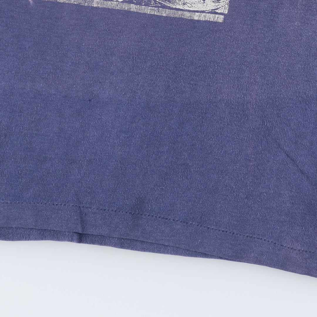 ~90'S Carisma ROMA Print T-Shirt, Men's XL equivalent, Vintage cotton purple type Vintage Second Hand
