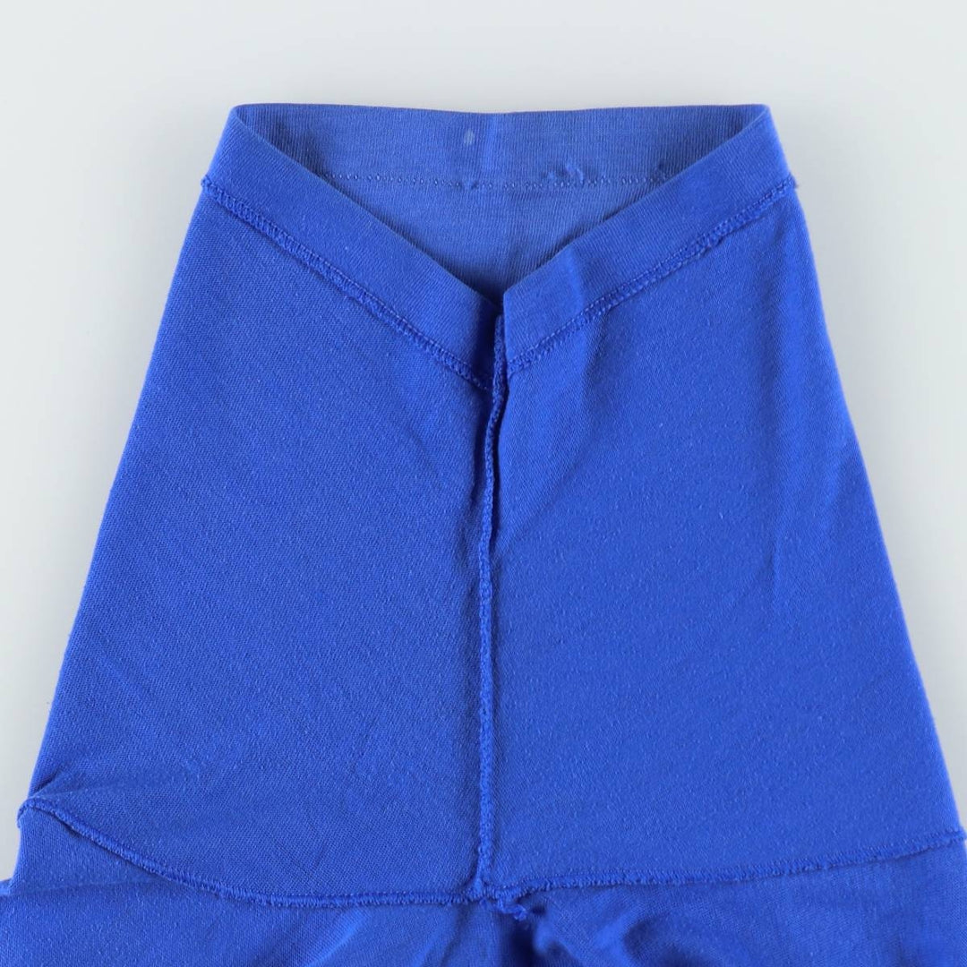80'S Hanes Fifty-Fifty Blue Tag Message Print T-Shirt, Made in USA, Men's Size L (approx.), Vintage cotton blue type Vintage Second Hand