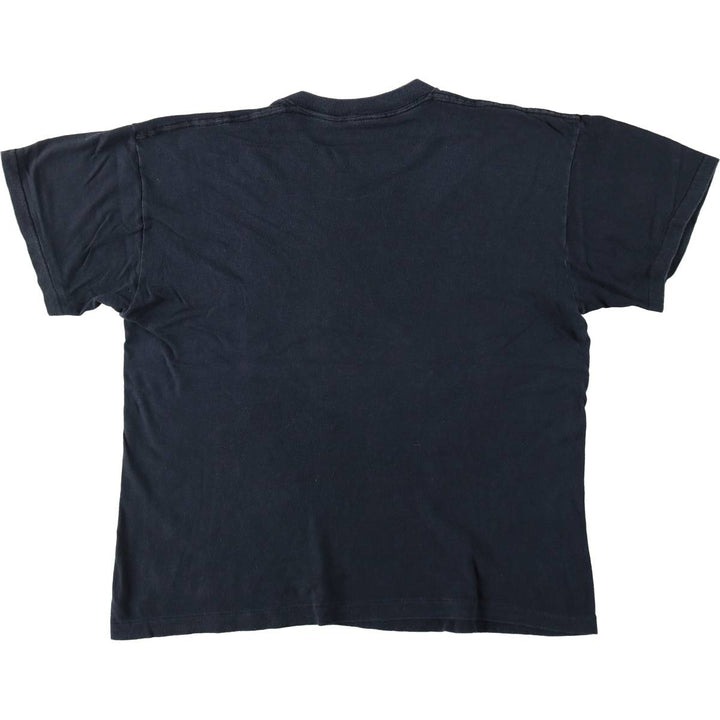 ~90'S Peace Sign Print T-Shirt, Men's Size M (Equivalent), Vintage unclear black type Vintage Second Hand