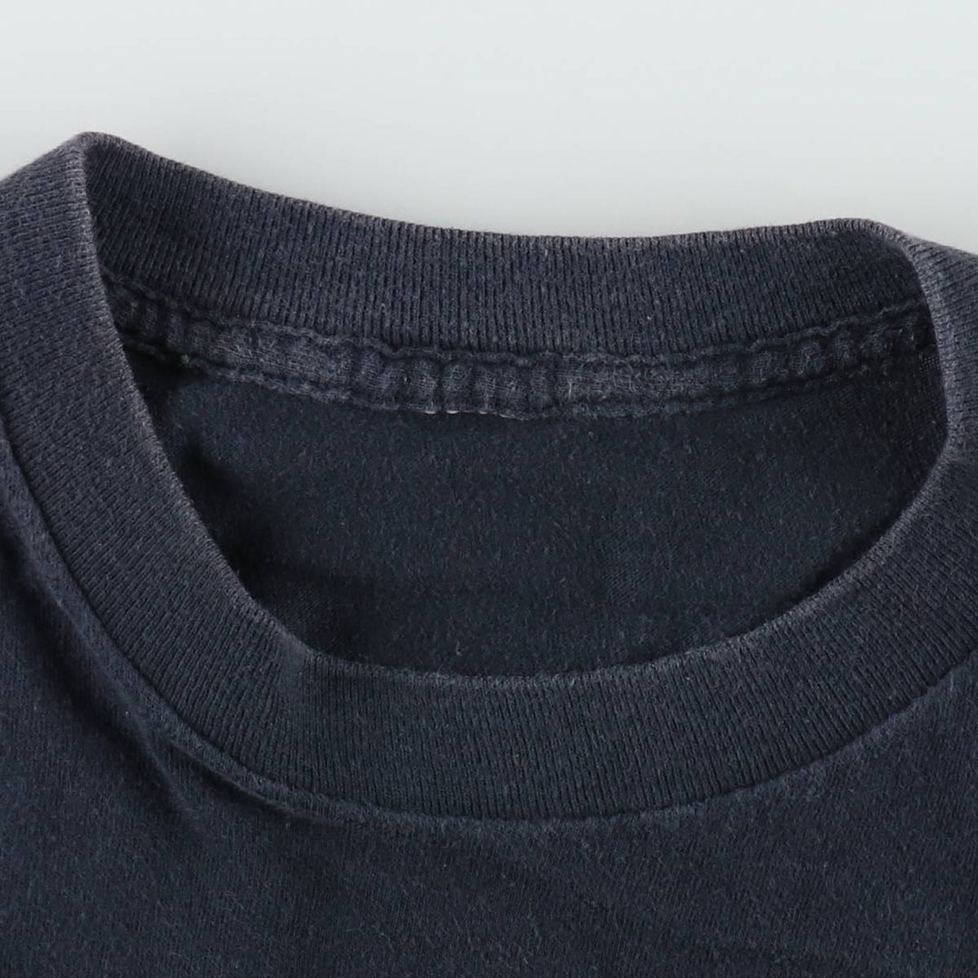 ~90'S Peace Sign Print T-Shirt, Men's Size M (Equivalent), Vintage unclear black type Vintage Second Hand