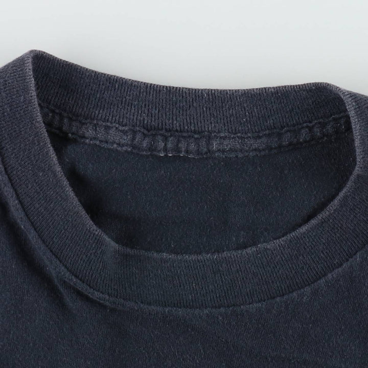 ~90'S Peace Sign Print T-Shirt, Men's Size M (Equivalent), Vintage unclear black type Vintage Second Hand