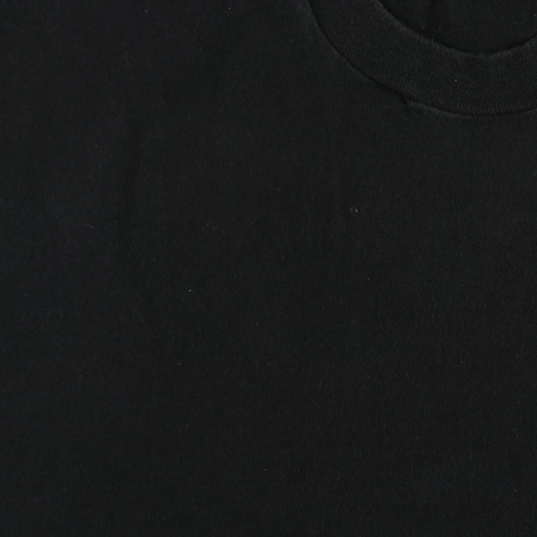 ~2000'S Fruit of the Loom Heavy Cotton Print T-Shirt, Men's XL equivalent. cotton black type Vintage Second Hand