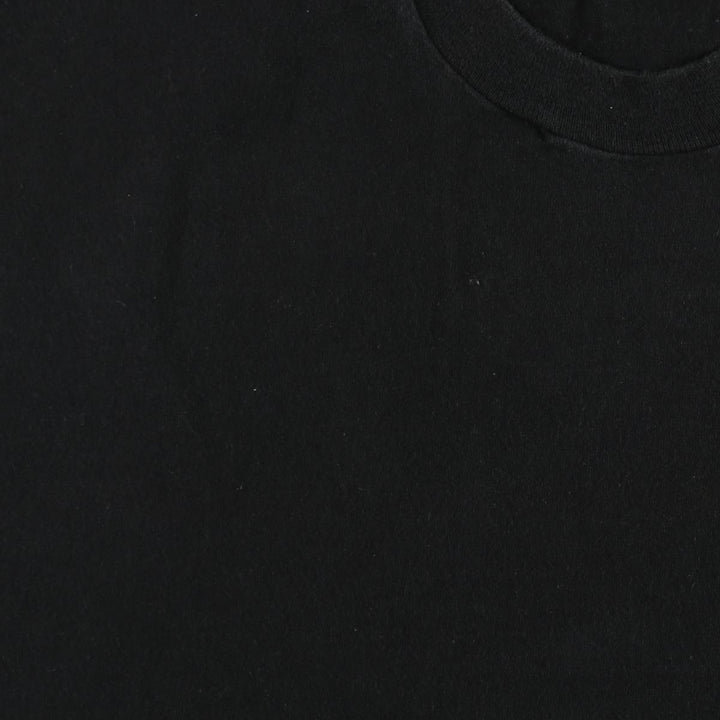 ~2000'S Fruit of the Loom Heavy Cotton Print T-Shirt, Men's XL equivalent. cotton black type Vintage Second Hand