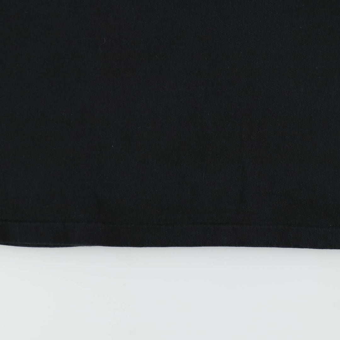 ~2000'S Fruit of the Loom Heavy Cotton Print T-Shirt, Men's XL equivalent. cotton black type Vintage Second Hand