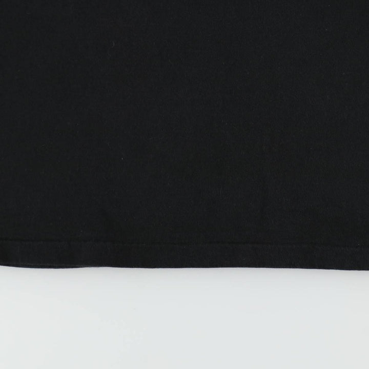 ~2000'S Fruit of the Loom Heavy Cotton Print T-Shirt, Men's XL equivalent. cotton black type Vintage Second Hand