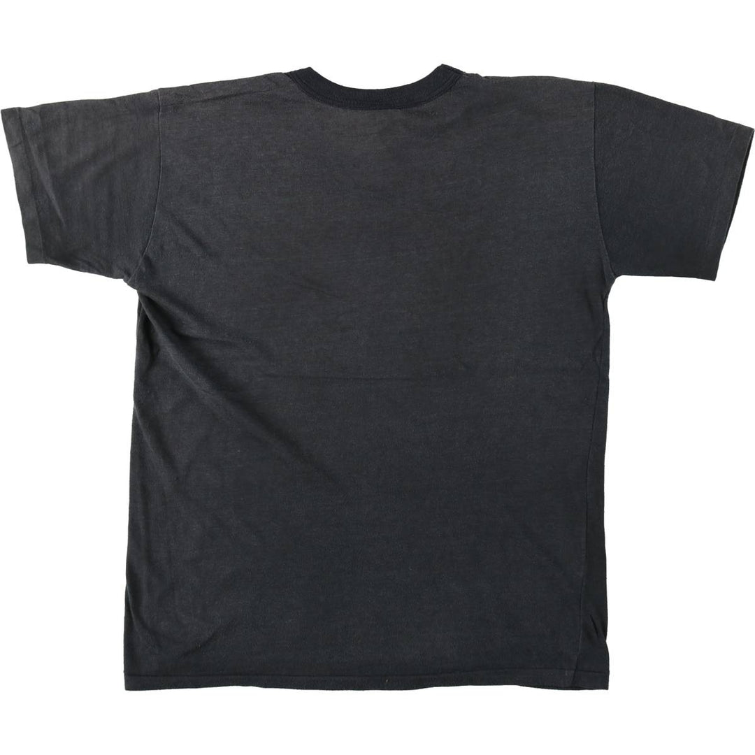 80s-90'S STARCHEK Print T-Shirt, Made in Canada, Men's Size L (approx.), Vintage cotton Charcoal Vintage Second Hand