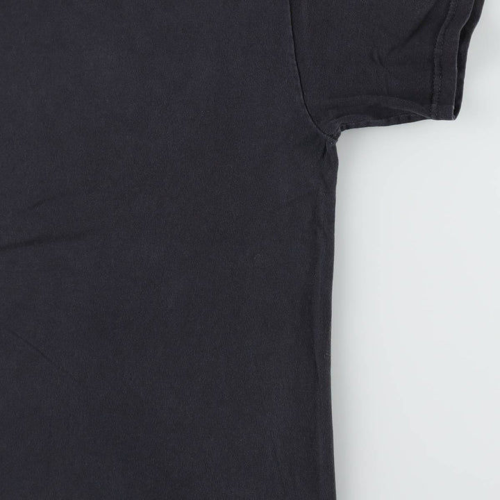 Delta PRO WEIGHT Printed T-Shirt, Men's Size M (equivalent) cotton Charcoal Vintage Second Hand