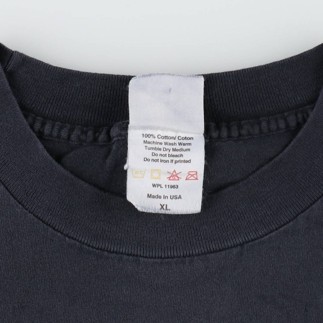 90'S RODEO GEAR Print T-Shirt, Made in USA, Men's XL equivalent, Vintage cotton Charcoal Vintage Second Hand