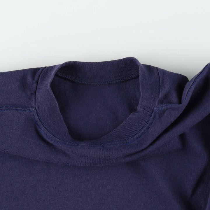 90'S BELTON Print T-Shirt, Made in USA, Men's Size XL (Equivalent), Vintage cotton navy blue type Vintage Second Hand